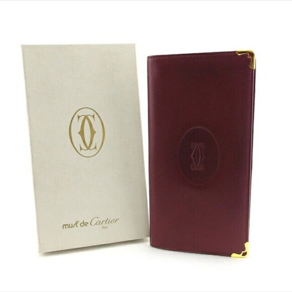 CARTIER Long billing wallet USED - Picture 1 of 10